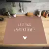 Spreuken - Last van lentekriebels - Quotes Inductie beschermer vinyl 3mm middel -sfeer5