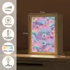 Regenbogen - Bloemen - Kleurrijk - Wolken Light Box met kabel klein -USP_NL