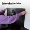 Portret - Paard - Zwart Inductie beschemer met haakjes klein -ky-ophangen-de