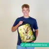 Konijn - Zonlicht - Sprookjesachtig - Vlinder Rugzak - Zwart middel -sfeer7_FR