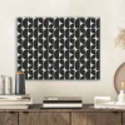 Modern - Geometrisch - Zwart PET vilt klein 837 -sfeer1