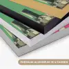 Retro - Vrouw - Stad - Zon Textielframe zwart klein -USP_kleurenDE