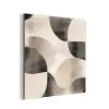 Grillige vormen - Subtiele overgangen - Dynamisch aluminium wit klein -3d
