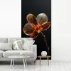 Orchidee - Doorzichtig - Bloem fotobehang vinyl groot -woonkamer