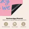 How lucky are we - Klavervier - Roze - Blauw Inductie beschemer met haakjes klein -ky-onderkant-de
