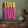 Love - Tekst - Roze - Valentijn PET vilt klein -sfeer2