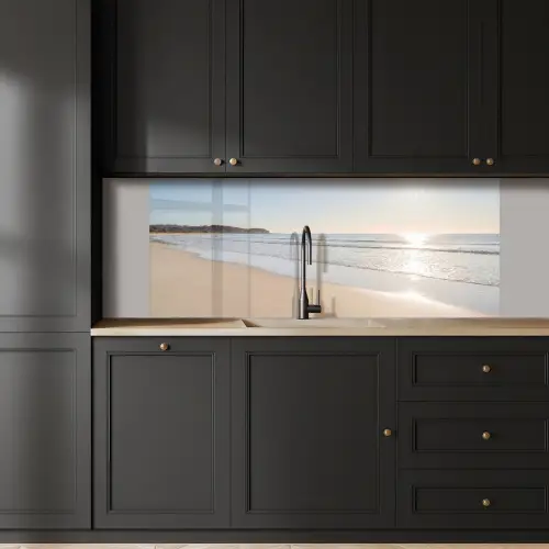 Zee - Zon - Zand keuken achterwand 2 middel -sfeer1