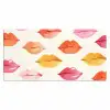 Lippen - Kleurrijk - Glanzend Muismat XXL klein -3d_leeg