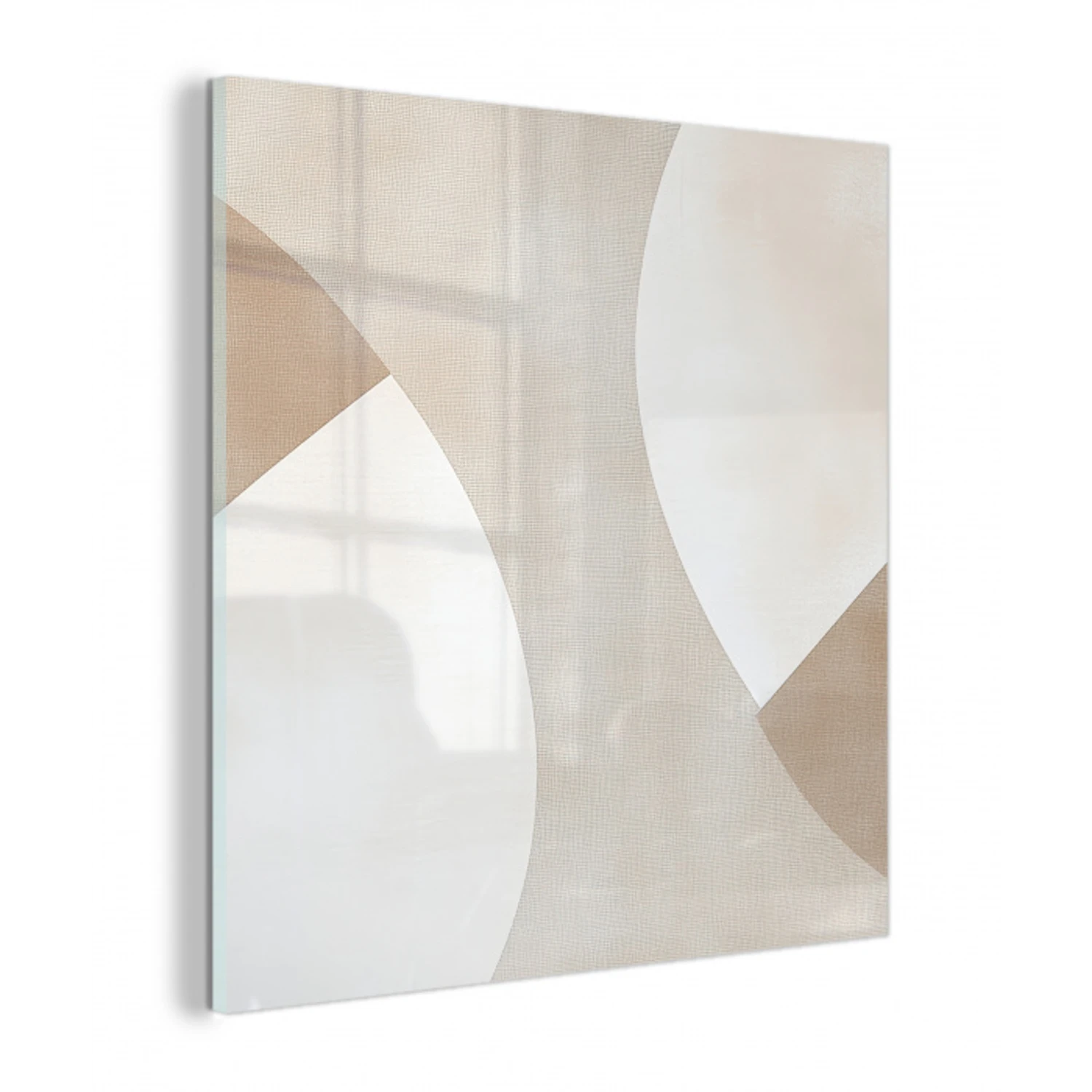 Bruin - Japandi - Abstract plexiglas 5mm klein -z3d