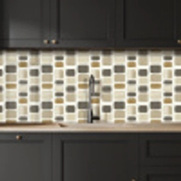 Blokken - Vintage - Grijs keuken achterwand 2 middel 871 -sfeer1