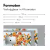 Schijfjes - Fruit - Oranje - Mozaïek Muismat XXL klein -sfeer5
