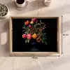Tulpen - Bessen - Boeket - Vaas Dienblad Rechthoek middel -USP_Formaat
