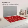 Illustratie - Sneeuwvlokken - Rood Inductie beschermer vinyl 3mm klein 276 -wsfeer7_website