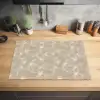 Organisch - Textuur - Beige Inductie beschermer vinyl 3mm klein 276 -sfeer5