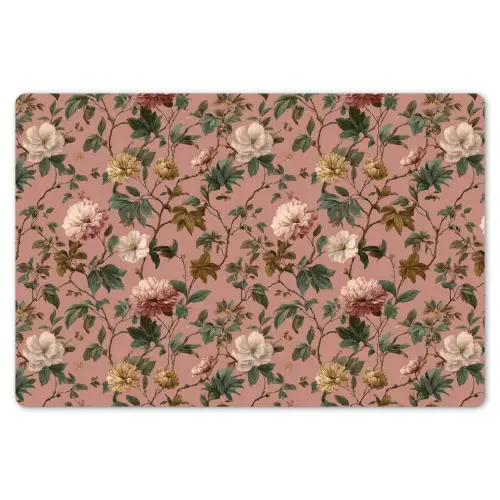 Bloemen - Klassiek - Roze Placemat vinyl groot 368 -zzsfeer1_Kitchenyeah-website
