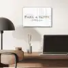 Pake & Beppe - Lettercollage plexiglas 5mm klein -sfeer6