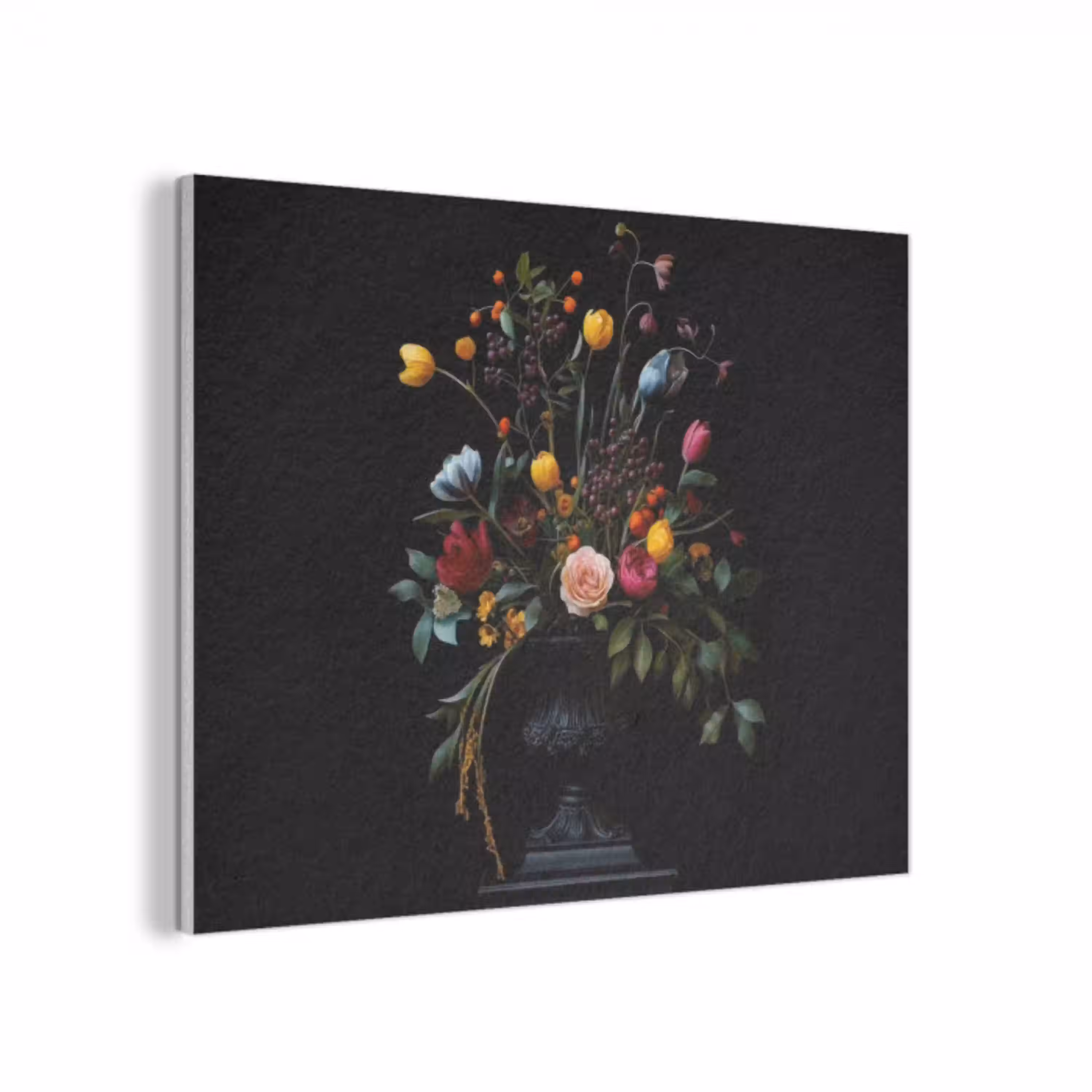 Klassiek - Vaas - Boeket - Bloemen PET vilt klein -3d