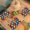 Kleurrijk - Paaseitjes - Spetters Placemat vinyl groot -zzsfeer5_Kitchenyeah-website