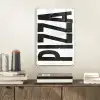 Pizza - Japandi - Decoratie - Vintage plexiglas 5mm klein -sfeer1
