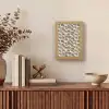 Schelpen - Waaiervorm - Wit Light Box met kabel (Tafellamp) klein 925 -sfeer2