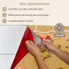 Wereldkaart - Zand - Kleurrijk - Zomer keuken achterwand spatscherm klein -spatscherm_NL