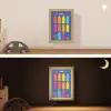 Tafels van vermenigvuldiging - Leren rekenen voor kinderen - Getallen oefenen - Ruimte Light Box met kabel (Wandlamp kind) klein -sfeer3_kind