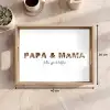 Papa & Mama - Lettercollage Dienblad Rechthoek middel -USP_Formaat