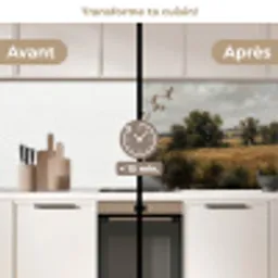 Eenden - Rivier - Landschap - Vlucht - Nostalgisch keuken achterwand 2 middel -voor-na2_FR
