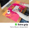 Tijger - Kimono - Planten - Roze Muismat XXL klein -sfeer3