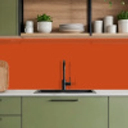 Sienna - Aarde - Kleuren - Effen keuken achterwand 2 middel 871 -sfeer3