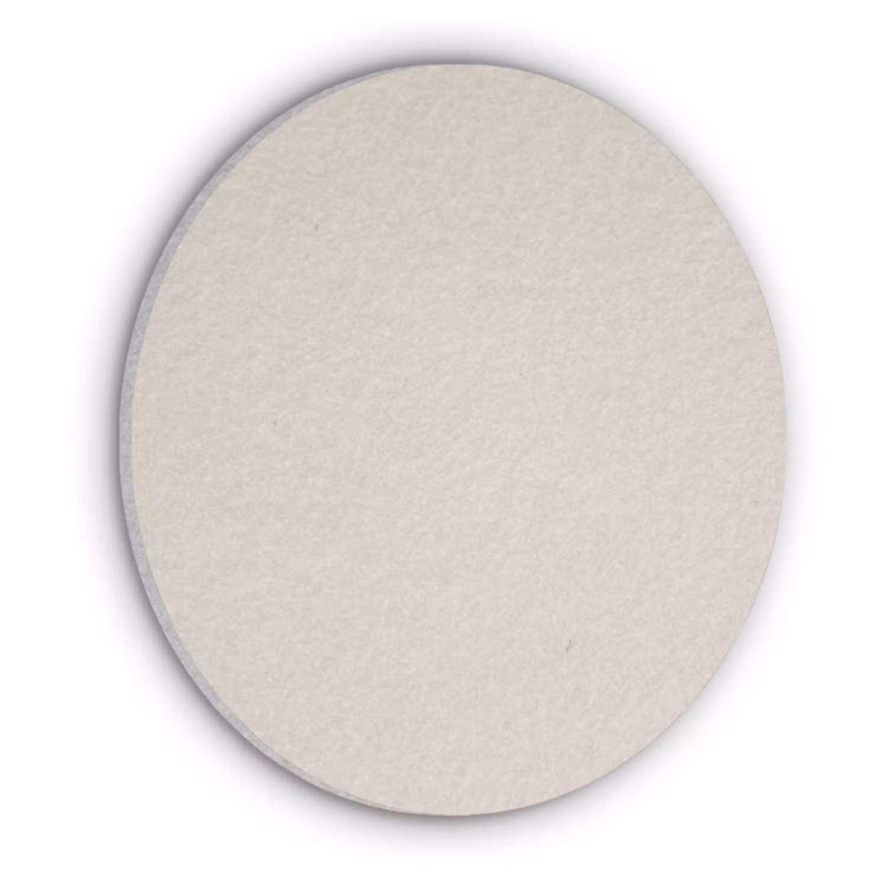 Fresh - Linen - Nude Akoestische PET Vilt - Rond klein 838 -3d