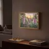 Vingerhoedskruid - Bloemen - Tuin Light Box met batterij (Wandlamp) middel -sfeer1