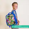 Kleurrijke Monstermix Kinderrugzak - Blauw middel -sfeer3_NL