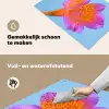 Bloem - Detail - Kleurrijk Inductie beschemer met haakjes klein -ky-schoon-nl