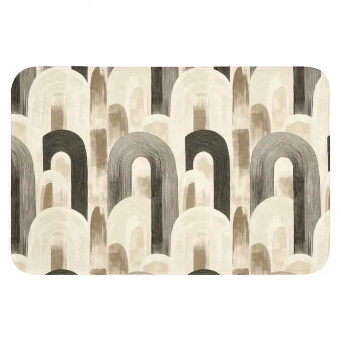 Abstract - Patroon - Bogen WCmat klein 1009 -3d