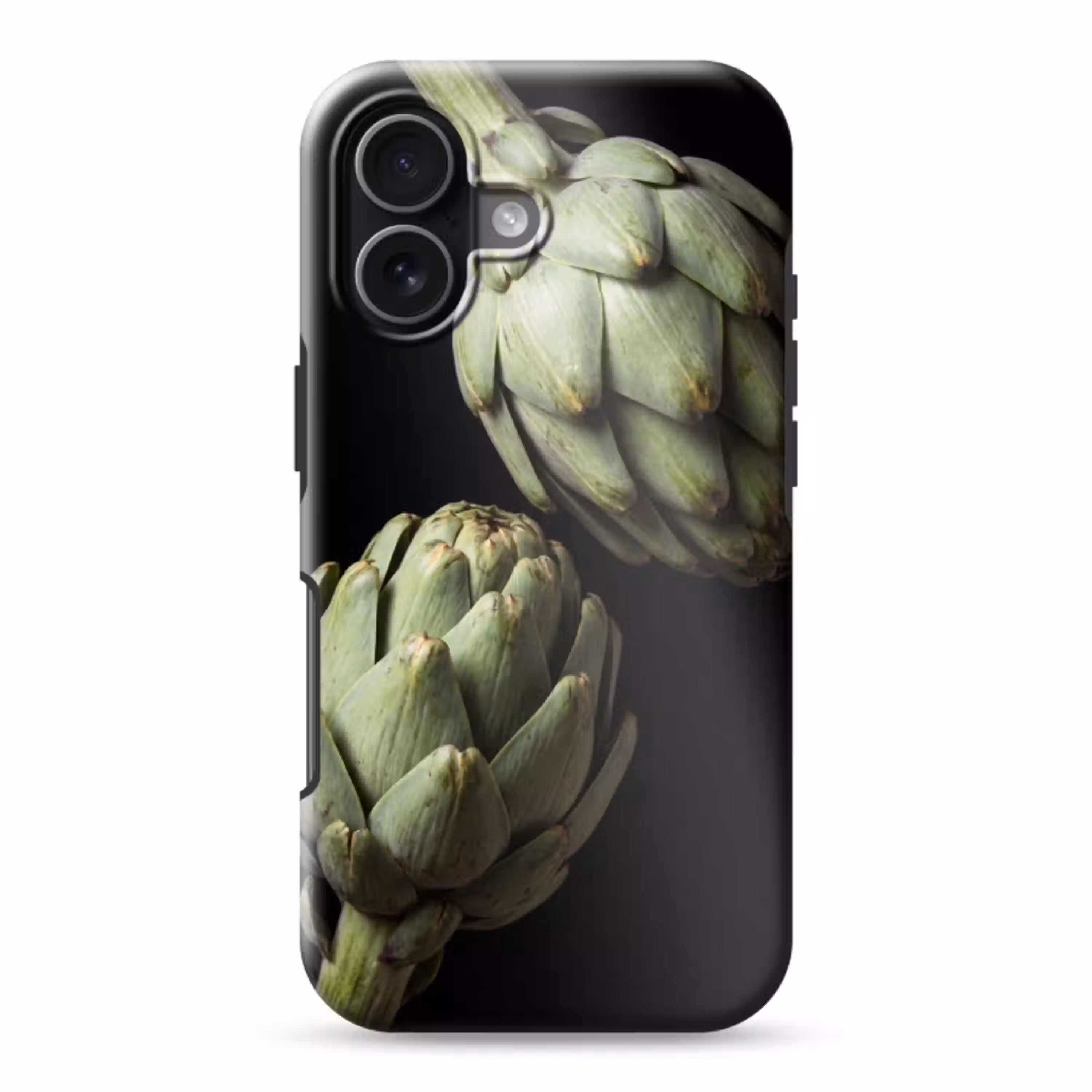 Artisjok - Groen - Eten Toughcase MagSafe Apple iPhone 17 klein -3d