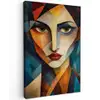 Portret - Abstract - Vormen canvas 2cm klein -z3d