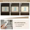 Illustratie - Cowboylaarzen - Patroon Light Box met kabel (Tafellamp) klein -USP_dimbaarNL