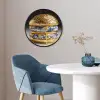 Delftsblauw - Goud - Burger Fotolijst rond zonder passe partout klein -sfeer2