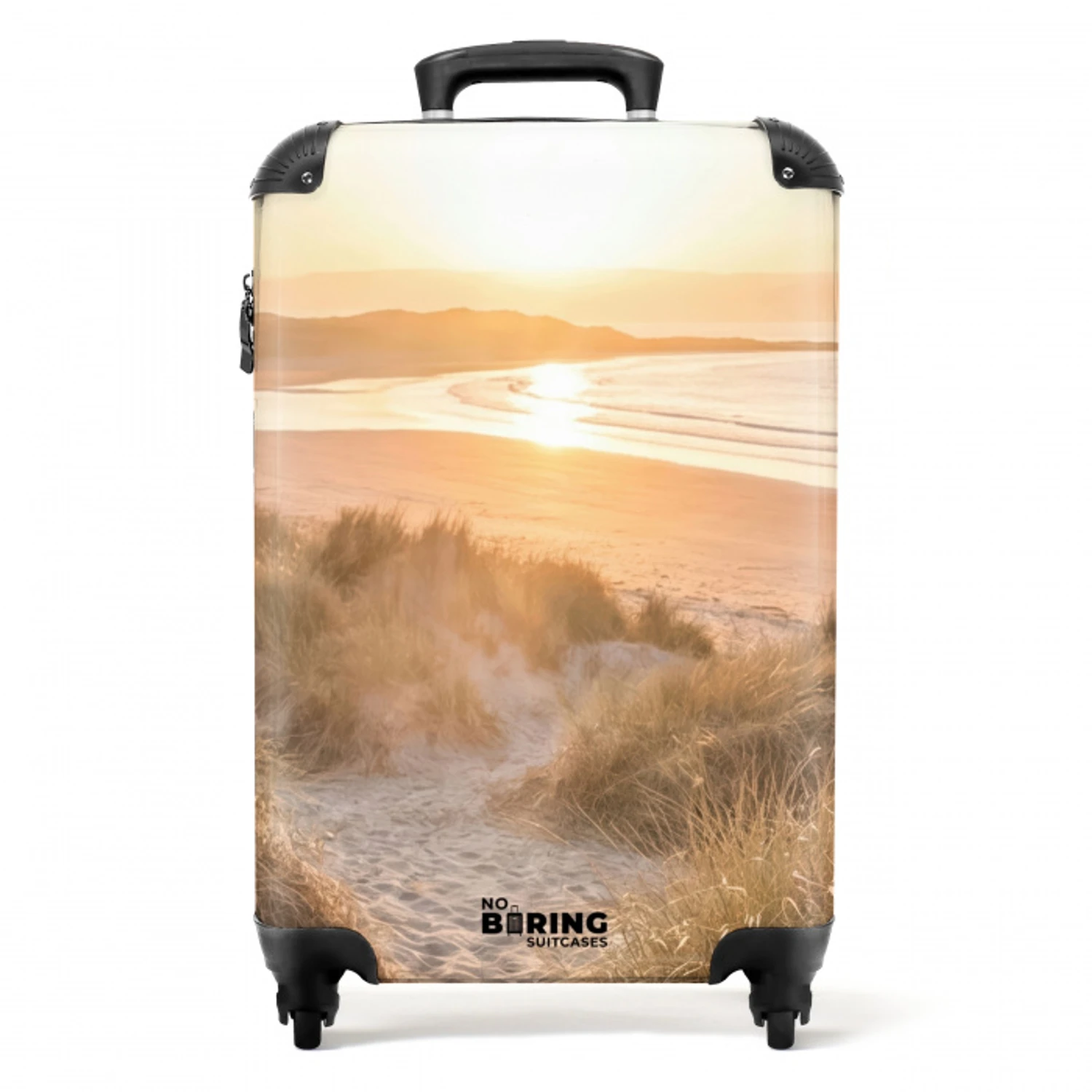 Duinen - Strand - Zee NBS - Handbagage koffer - Volwassenen Unisex middel -productfoto_recht