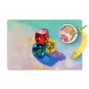 Dobbelstenen - Kleurrijk - Getallen - Stipjes Placemat vinyl groot -zzzproduct_Kitchenyeah-website