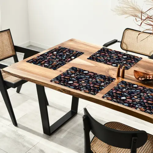 Donker - Kiezels - Glans Placemat vinyl groot 368 -zzsfeer4_Kitchenyeah-website