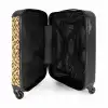 Lichtbruin luipaardpatroon NBS - Handbagage koffer - Kinderen Unisex middel -binnenkant