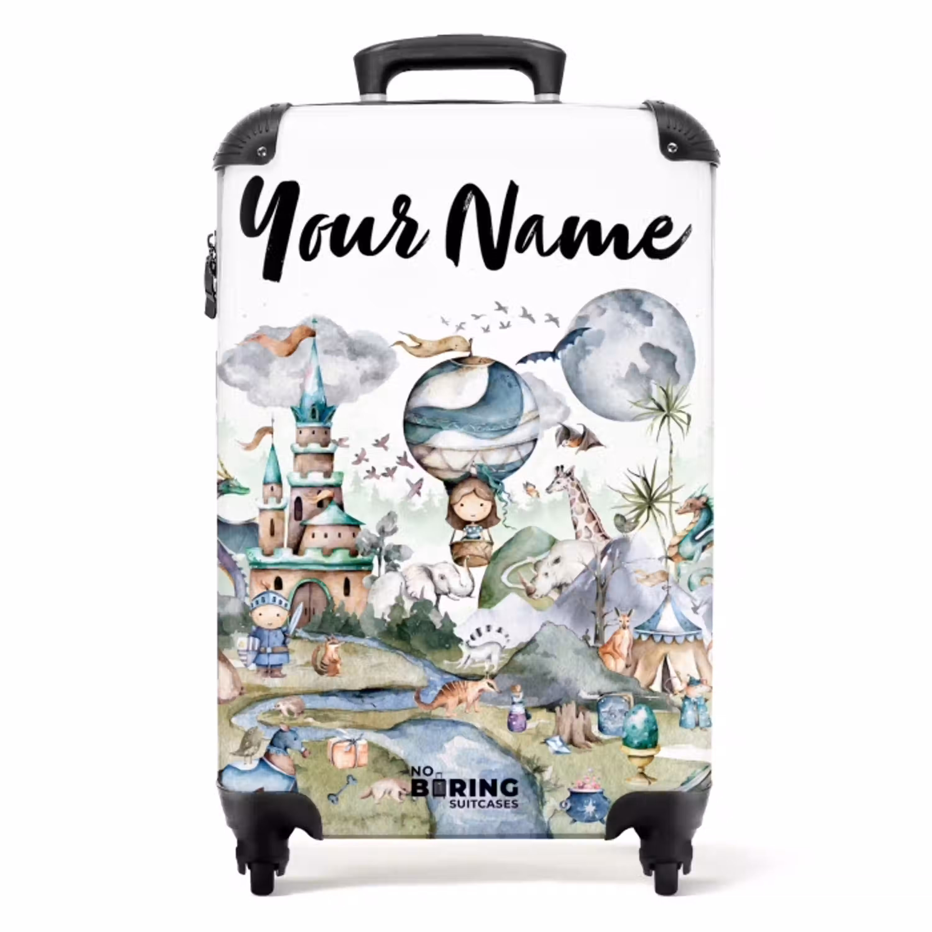 Toverland NBS - Handbagage koffer - Kinderen Unisex middel -productfoto_recht