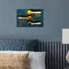 Specerijen - Lepel - Kruiden - Bruin - Geel - Groen poster papier klein -sfeer2
