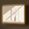 Vaas - Takken - Bessen - Minimalistisch Light Box met batterij (Wandlamp) middel -z3d_website