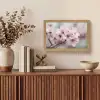 Bloesems - Meeldraden - Geel - Wazig Light Box met kabel (Tafellamp) klein -sfeer2