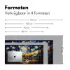 Hemel - Sterren - Mozaïek - Huizen Muismat XXL klein -sfeer5
