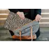 Zebra - Klassiek - Zwart laptophoes neopreen klein 279 -tas