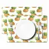 Vintage - Ananas - Blad Placemat vinyl groot 368 -zzsfeer2_Kitchenyeah-website